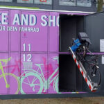 LockTec Velosafe Fahrradgarage Chemnitz lila Straße der Nationen 2