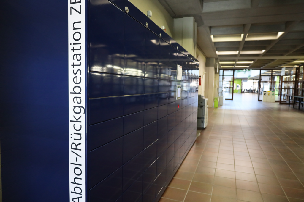 LockTec Servicebox blau Bibliothek Uni Regensburg 2