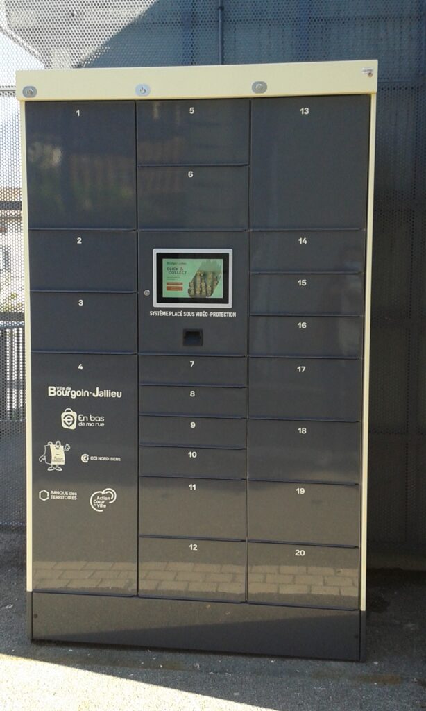 LockTec Servicebox Anlage Bourgoin Jallieu