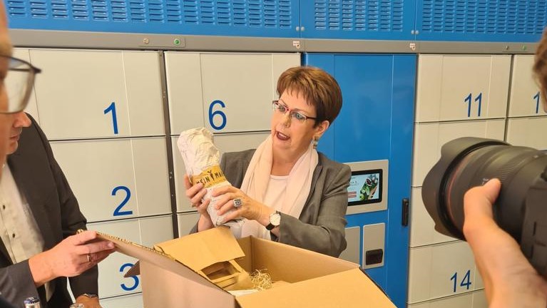 LockTec cool lockers Aufnahme Demonstration