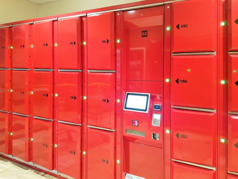 LockTec Locksafe Gepäckaufbewahrung Dänische Bahn Aarhus