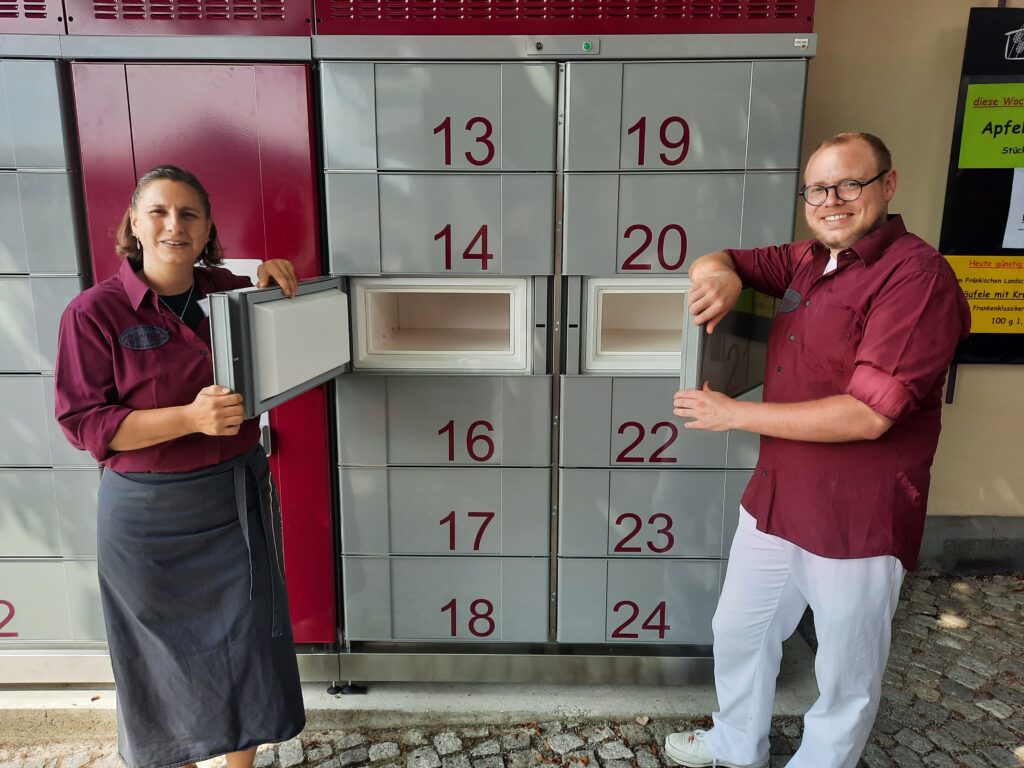 LockTec cool lockers Metzgerei Ammon