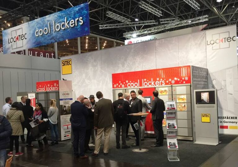LockTec SITEC Messestand Premiere Düsseldorf 2