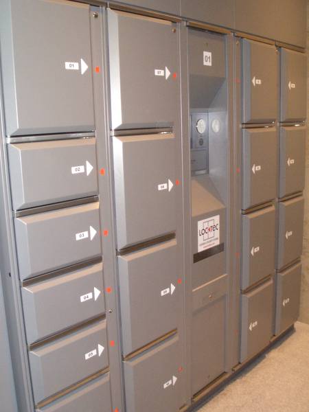 LockTec Locksafe Gepäckaufbewahrung Bahnhof Bayreuth