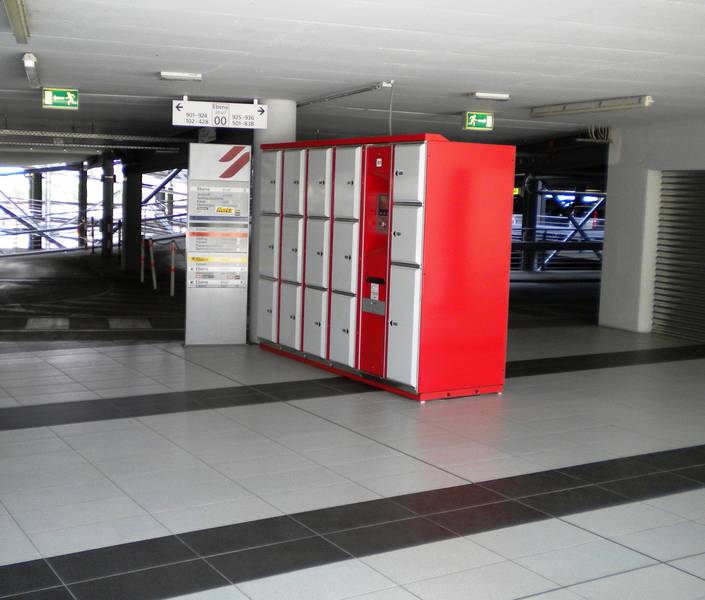 LockTec Locksafe Gepäckaufbewahrung Flughafen Dresden 2