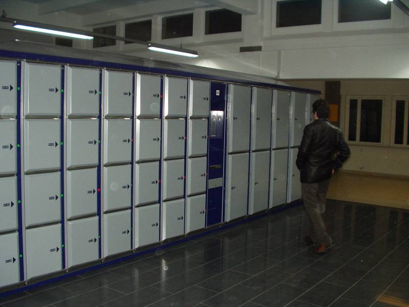 LockTec Locksafe Gepäckaufbewahrung Bahnhof Heidelberg